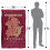 Harry Potter Harry Potter Brave At Heart Gryffindor Blanket 4