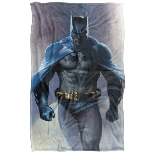 Batman (91cm x 147cm, Multicoloured) Batman Stalking Blanket