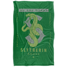 (152cm x 127cm, Multicoloured) Harry Potter By Any Means Slytherin Blanket