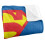 Superman (36in x 58in, Multicoloured) Superman 2016 Soft Touch Shield Blanket 2