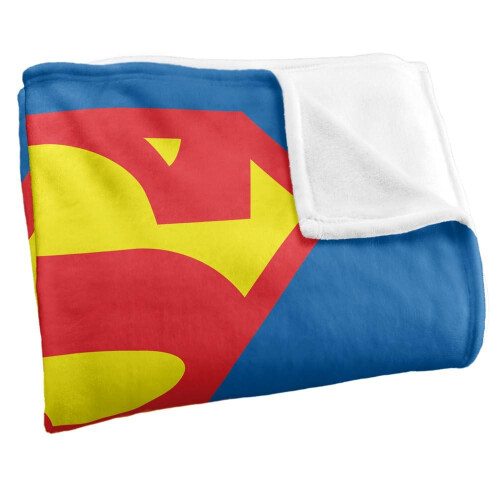Superman (50in x 60in, Multicoloured) Superman 2016 Soft Touch Shield Blanket 1