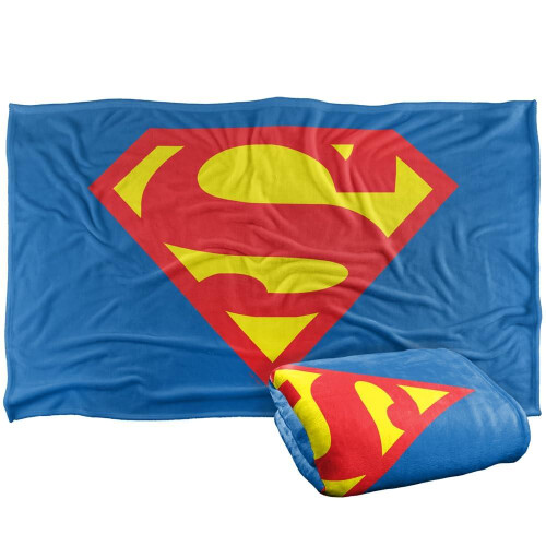 Superman (36in x 58in, Multicoloured) Superman 2016 Soft Touch Shield Blanket 2