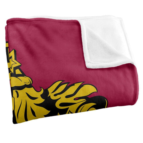 Harry Potter (152cm x 127cm, Red) Harry Potter Gryffindor Crest Blanket 2