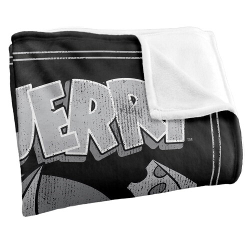 TOM AND JERRY (147cm x 91cm, Black/White) Tom And Jerry Poster Soft Touch Blanket 2