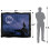Batman (127cm x 152cm, Blue) Batman Bat Signal Blanket 4