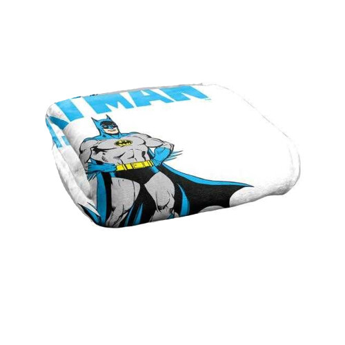 Batman (152cm x 127cm, Multicoloured) Batman Stance Character Poses Soft Touch Blanket 1