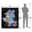 TOM AND JERRY (147cm x 91cm, Multicoloured) Tom And Jerry Gokko Roller Skate Blanket 4