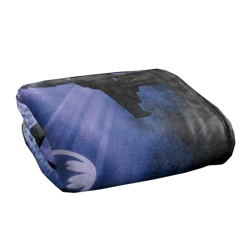 Batman (91cm x 147cm, Blue) Batman Bat Signal Blanket 1