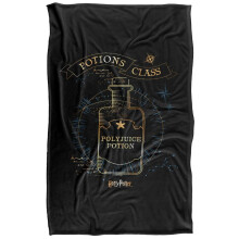 (152cm x 127cm, Black) Harry Potter Potions Class Blanket