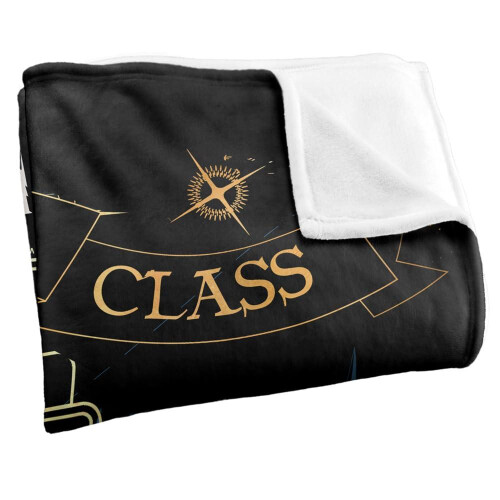 Harry Potter (152cm x 127cm, Black) Harry Potter Potions Class Blanket 1
