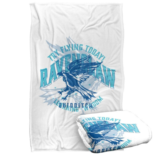 Harry Potter Harry Potter Try Flying Today Ravenclaw Blanket 2