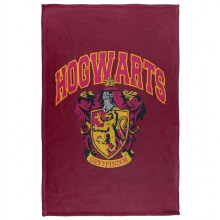 (147cm x 91cm, Maroon) Harry Potter Hogwarts Silky Gryffindor Blanket