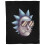 Rick And Morty (152cm x 127cm, Multicoloured) Rick And Morty Rick Sanchez Soft Touch Blanket 1