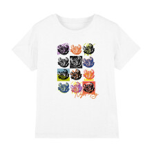 (9-11 Years, White) How To Train Your Dragon Childrens/Kids Toothless Lino T-Shirt