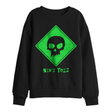 (12-13 Years, Black) Toy Story Childrens/Kids Sid's Toys Logo Sweatshirt