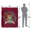 Harry Potter (147cm x 91cm, Multicoloured) Harry Potter Hogwarts Crest Christmas Throw 4
