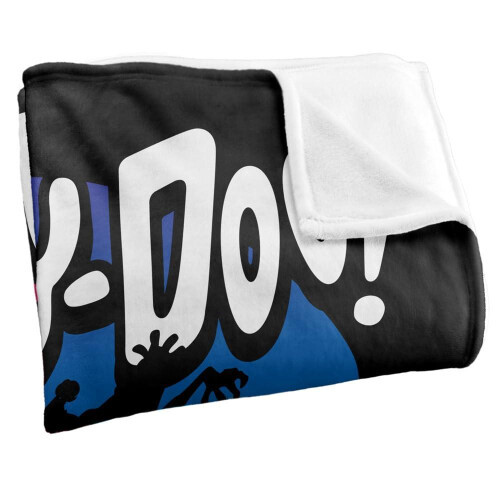 Scooby Doo (147cm x 91cm, Multicoloured) Scooby Doo Ghosts Soft Touch Blanket 2