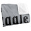 Harry Potter (147cm x 91cm, Grey) Harry Potter Muggle Soft Touch Blanket 3