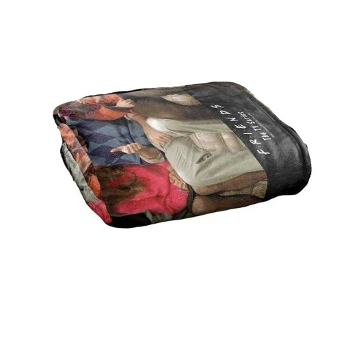 Friends (147cm x 91cm, Multicoloured) Friends Throwback Soft Touch Blanket 1