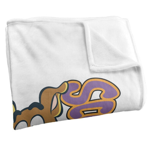 Scooby Doo (147cm x 91cm, Multicoloured) Scooby Doo Ruh Roh Snacks Soft Touch Blanket 2
