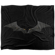 (127cm x 152cm, Multicoloured) Batman Bat Logo Polyester Soft Touch Blanket