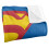 Superman (147cm x 91cm, Multicoloured) Superman 2021 Shield Blanket 3