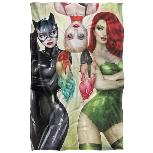 Batman (147cm x 91cm, Multicoloured) Batman Characters Polyester Soft Touch Blanket