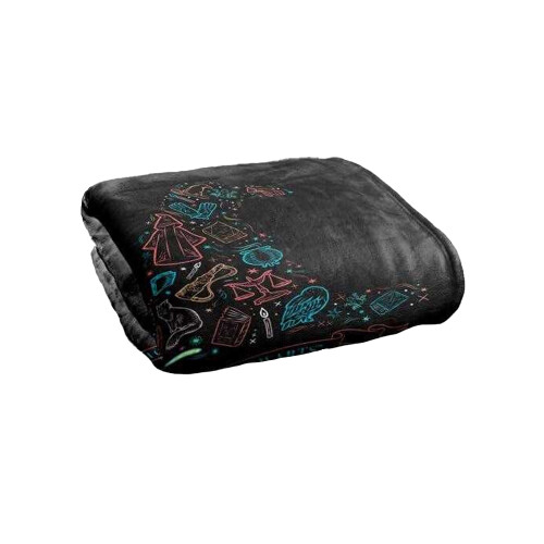 Harry Potter (152cm x 127cm, Multicoloured) Harry Potter Back To Hogwarts Soft Touch Blanket 1