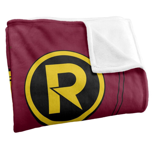 Batman (147cm x 91cm, Maroon) Batman Robin Uniform Blanket 2