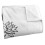 (152cm x 127cm, Multicoloured) The White Lotus Logo Soft Touch Blanket 3