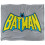 Batman (127cm x 152cm, Multicoloured) Batman Vintage Logo Polyester Soft Touch Blanket 1