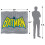 Batman (127cm x 152cm, Multicoloured) Batman Vintage Logo Polyester Soft Touch Blanket 4