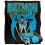 Batman (152cm x 127cm, Multicoloured) Batman Leaping Over Gotham Soft Touch Blanket 2