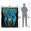 Batman (147cm x 91cm, Multicoloured) Batman Leaping Over Gotham Soft Touch Blanket 4