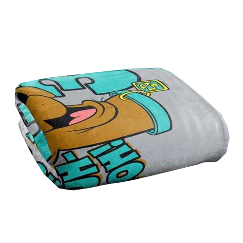 Scooby Doo (152cm x 127cm, Multicoloured) Scooby Doo Ruh Roh! I'm 3 Soft Touch Blanket 1