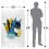 Batman (147cm x 91cm, Multicoloured) Batman Pow Portrait Blanket 4
