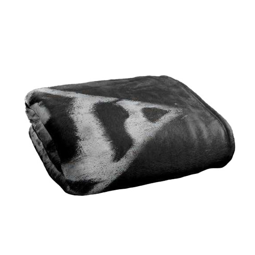 Superman (91cm x 147cm, Black/Grey) Superman 2010 Shield Soft Touch Blanket 1
