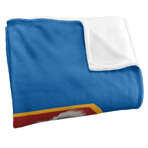 Superman (152cm x 127cm, Multicoloured) Superman Krypto The Super Dog Shield Blanket 2