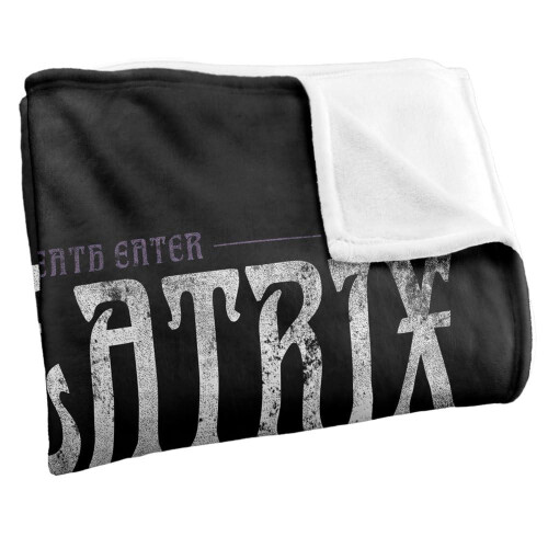 Harry Potter (152cm x 127cm, Black) Harry Potter Bellatrix Lestrange Soft Touch Blanket 2