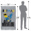 Batman (152cm x 127cm, Multicoloured) Batman Swinging Over City Blanket 4