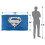 Superman (147cm x 91cm, Multicoloured) Superman 1978 Shield Blanket 4