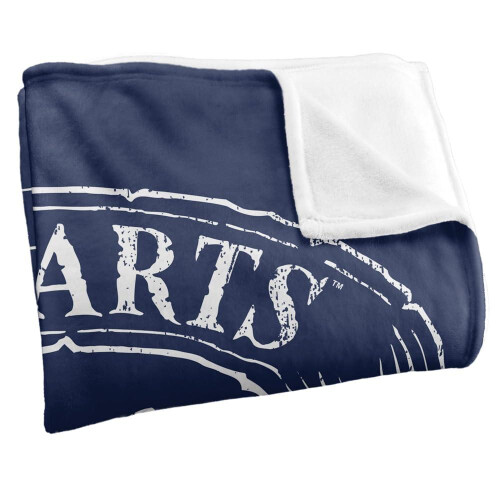 Harry Potter (152cm x 127cm, Navy) Harry Potter Hogwarts Crest Soft Touch Blanket 2