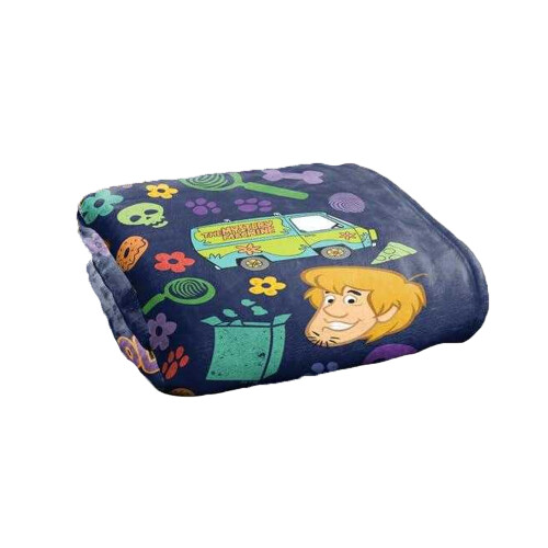 Scooby Doo (152cm x 127cm, Multicoloured) Scooby Doo Icons Blanket 1