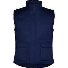 (S, Navy Blue) Roly Workwear Mens Almanzor High-Neck Multi-Purpose Gilet