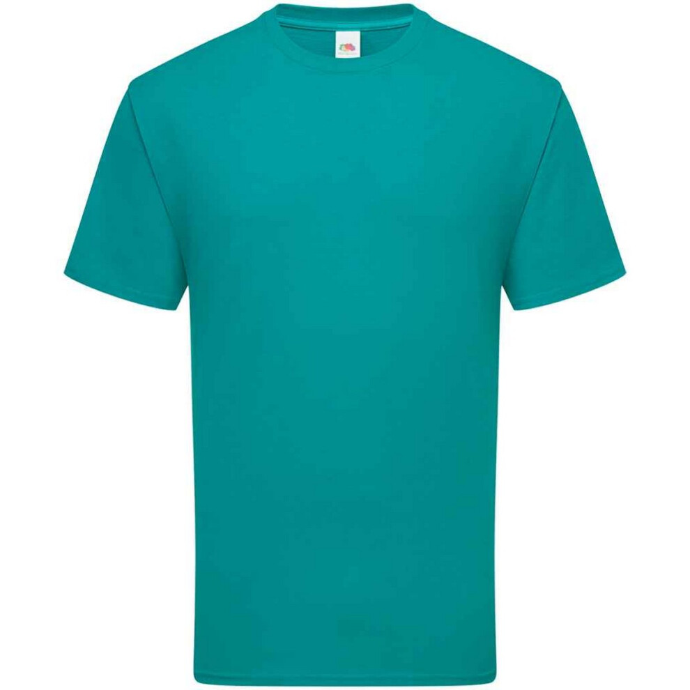 Fruit Of The Loom (3Xl, Ocean Teal) Mens Ringspun Premium T-Shirt