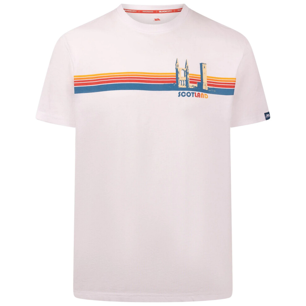 Trespass (S, White) Mens Standrew T-Shirt