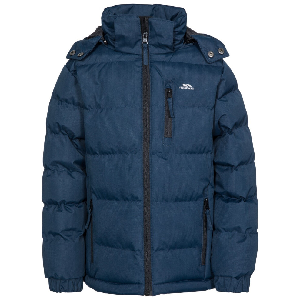 Trespass (7/8 Years, Navy) Kids Boys Tuff Padded Winter Jacket