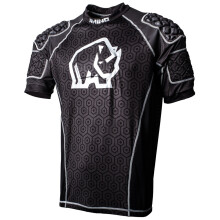 (L, Black) Rhino Childrens/Kids Pro Body Protection Top