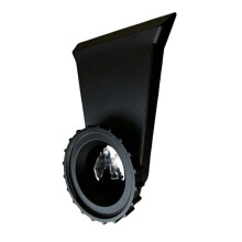 Pool Water Sprinkle Device with Strong Plastic Build Adjustable Direction Fan-Shaped Fountain Nozzle for Long Outdoor A