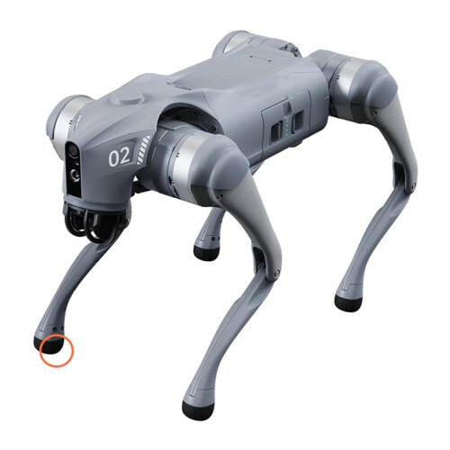 Foot-End for  Go2 Robot Dog Foot Attachments Replacement Parts Right